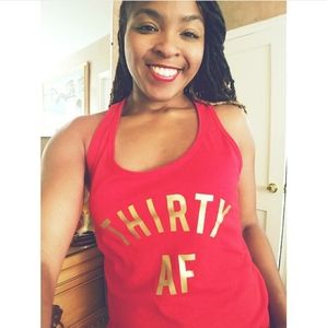 "30 AF" Racerback Tank